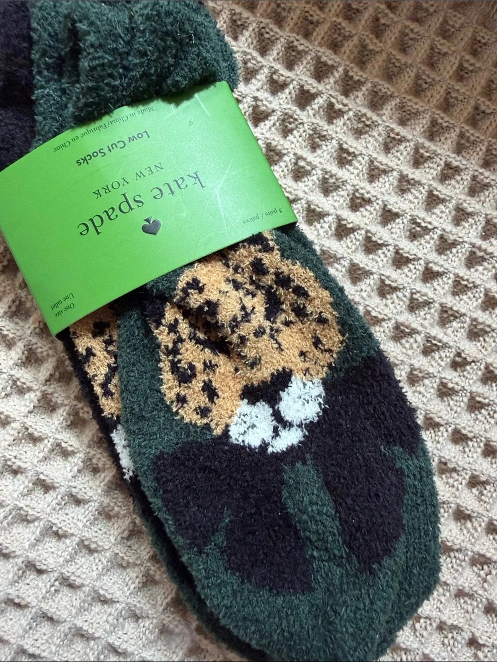 kate spade plush low